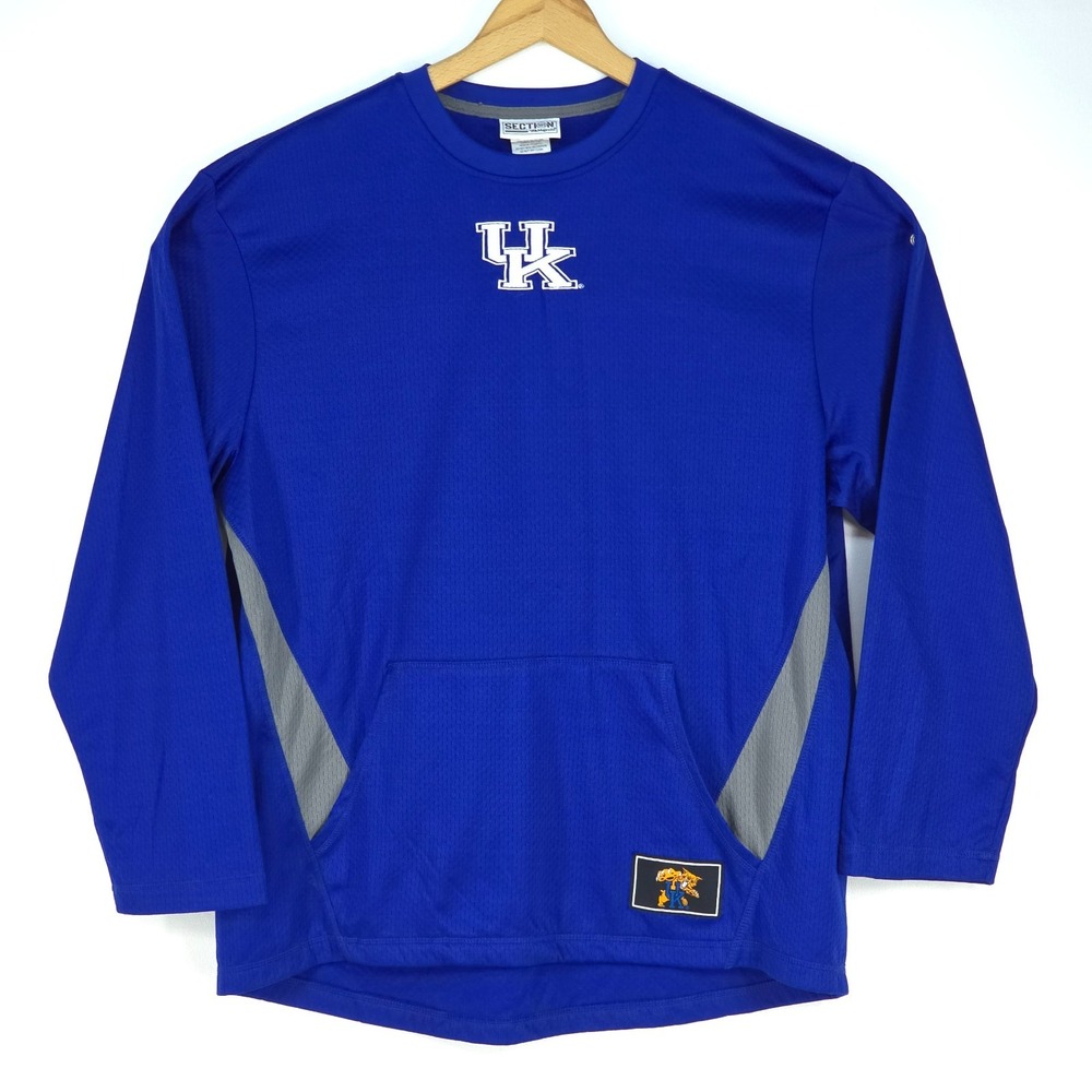 Majestic Section 101 Kentucky UK Wildcats‎ Thermal Shirt Mens Large Long Sleeve - Picture 2 of 16